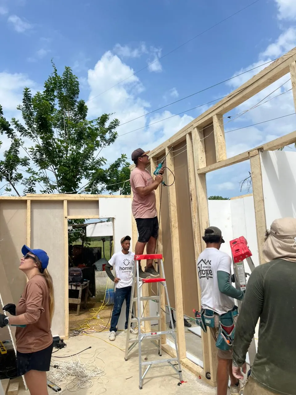 Wände bauen